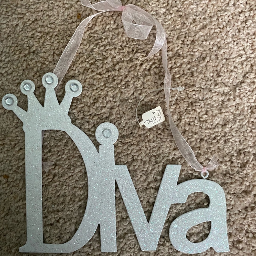 DIVA wall hanging decor NWT